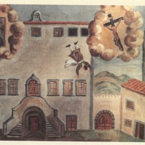 Rappresentazione della prima edificazione della Villa (1650-1750)
